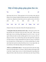 Một số biện pháp giúp giảm thư rác potx