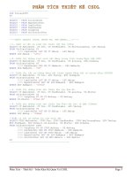 Phân tích thiết kế & Triển khai hệ quản trị CSDL pdf