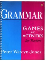 grammar games and activities for teachers