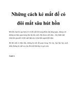 Những cách kẻ mắt để có đôi mắt sâu hút hồn pdf