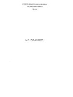 WORLD HEALTH ORGANIZATION MONOGRAPH SERIES NO.46: AIR POLLUTION pdf