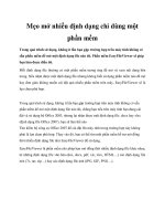 Mẹo mở nhiều định dạng chỉ dùng một phần mềm potx