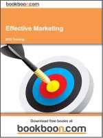 EFFECTIVE MARKETING MTD TRAINING pdf