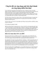 Chuyển đổi các ứng dụng một bên thuê thành các ứng dụng nhiều bên thuê pptx