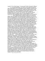 the great gatsby the question of nick carraways integrity