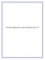 Sưu tầm những bài ca dao chủ đề hẹn chờ pot