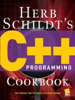 Herb Schildt''''s C++ Programming Cookbook ppt