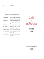 C.Mác và Ăngghen toàn tập (tập 42) docx