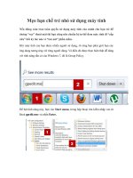Mẹo hạn chế trẻ nhỏ sử dụng máy tính docx