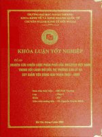 Nghiên cứu chiến lược phản đối của Unilever Việt Nam trong bối cảnh mở cửa thị trường bán lẻ và suy giảm tiêu dùng giai đoạn 2008-2009