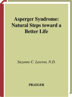 Asperger Syndrome Natural Steps toward a Better Life pot