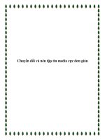 Chuyển đổi và nén tập tin media cực đơn giản pptx