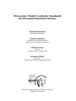 Wisconsin’s Model Academic Standards for Personal Financial Literacy pot