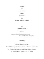 THE RISE OF CANADA, FROM BARBARISM TO WEALTH AND CIVILISATION potx