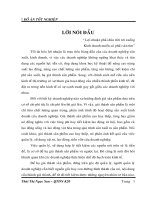 phân tích tình hình thực hiện kế hoạch giá thành và biện pháp hạ giá thành sản phẩm tại công ty thực phẩm xuất nhập khẩu lam sơn
