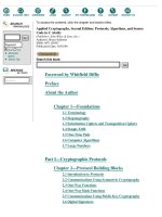 applied cryptography 2nd ed. -  b. schneier