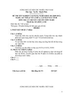 đáp án + đề thi lí thuyết tốt nghiệp khóa 3 - kỹ thuật sửa chữa lắp ráp máy tính - mã đề thi sclrmt - lt (4)