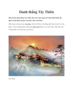 Danh thắng Tây Thiên pdf