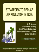 STRATEGIES TO REDUCE AIR POLLUTION IN INDIA pdf