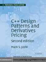 C++ Design Patterns and Derivatives Pricing pptx