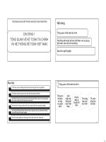 bài giảng tổng quan về kế toán tài chính hệ thống kế toán việt nam - đại học mở tp hồ chí minh