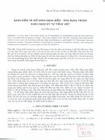 Dạng điểm và đối sánh dạng điểm-ứng dụng trong nhận dạng ký tự tieesng Việt pptx