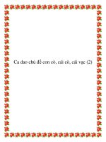 Ca dao chủ đề con cò, cái cò, cái vạc docx