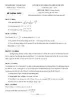 ĐỀ THI TUYỂN SINH LỚP 10 THPT CHUYÊN NĂM HỌC 2013- 2014 Môn thi: TOÁN - SỞ GIÁO DỤC VÀ ĐÀO TẠO BÀ RỊA VŨNG TÀU pptx