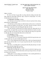 Đáp án kỳ thi chọn lọc học sinh giỏi quốc gia THPT năm 2011 môn Ngữ Văn doc