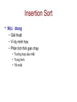 Sắp xếp chèn - InsertionSort pot