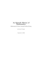An Episodic History of Mathematics potx