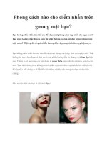 Phong cách nào cho điểm nhấn trên gương mặt bạn? doc
