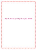 Một vài điều thú vị về dây rốn mẹ bầu nên biết ppt