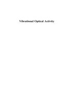Vibrational Optical Activity Principles and Applications docx