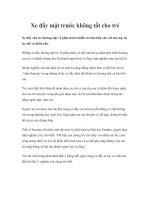 Xe đẩy mặt trước không tốt cho trẻ pptx