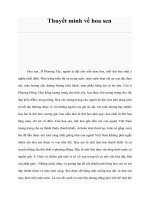 Thuyết minh về hoa sen doc