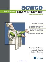Scwcd Exam Study Kit: Java Web Component Developer Certification pdf