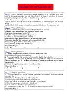 HOÁ HỌC ÔN THI ĐẠI HỌC 2013 potx