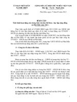 bao cao phuc vu doan giam sat hoi dong nhan dan xa 2011 cua TTVHTT doc