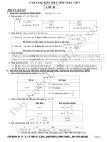 CẨM NANG KIẾN THỨC MÔN TOÁN CẤP 3 pptx