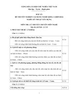 đáp án đề thi lý thuyết-kỹ thuật xây dựng-mã đề thi ktxd-th (35)