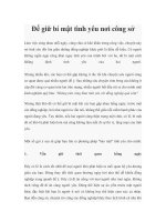 Để giữ bí mật tình yêu nơi công sở docx