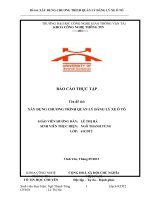 xây dựng chương trình quản lý đăng lý xe ô tô