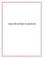 Chuyển đổi ảnh thành văn bản siêu tốc. pptx