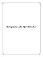 Hướng cầu thang đối diện với cửa chính docx