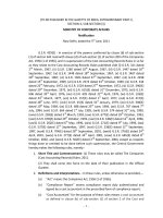 [TO BE PUBLISHED IN THE GAZETTE OF INDIA, EXTRAORDINARY PART-II, SECTION-3, SUB-SECTION (i)] - MINISTRY OF CORPORATE AFFAIRS potx