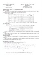 Hướng dẫn chấm điểm môn địa lý lớp 12 ppt