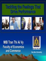 Tackling the feelings that drive performance doc