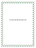 Chọn lọc những bài ca dao chủ đề chợ búa doc