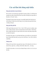 Các sai lầm khi dùng mật khẩu pptx